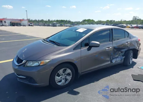 2014 Honda Civic Lx z USA, uszkodzony, nr VIN 19XFB2F51EE013227